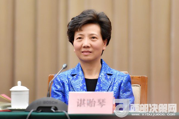 全國人大代表、貴州省委副書記、省長諶貽琴發(fā)言