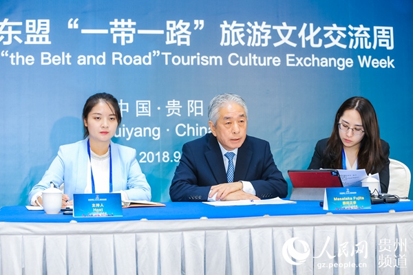 日本—東盟中心秘書長(zhǎng)藤田正。孫一銘 攝