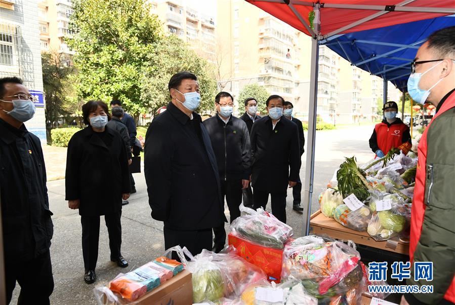 (時(shí)政)(2)習(xí)近平在湖北省考察新冠肺炎疫情防控工作