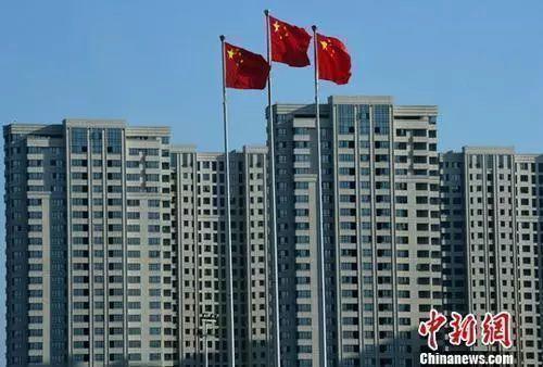 資料圖：一處剛建設完工的房地產樓盤。 <a target='_blank'  data-cke-saved- >中新社</a>記者 張斌 攝

