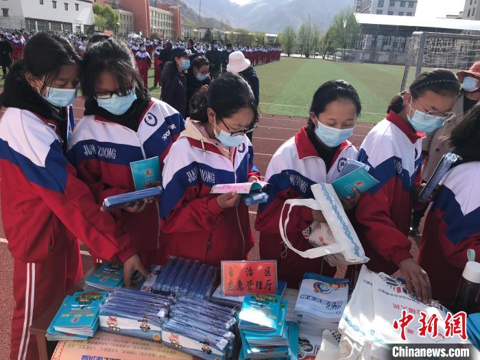 圖為西藏自治區(qū)應急管理廳在學校開展安全生產(chǎn)宣傳(資料圖)。西藏自治區(qū)應急管理廳 供圖