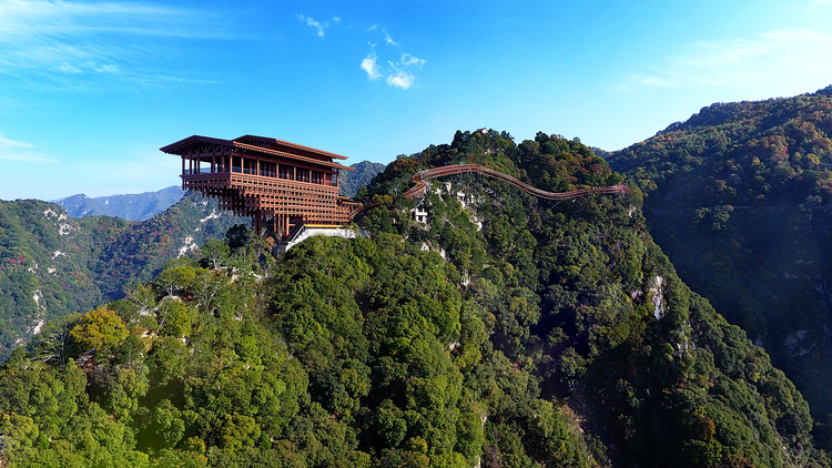 【云游渭南】待到春暖花開之時，我們相約草長鶯飛的少華山！_fororder_龍首閣 (2)