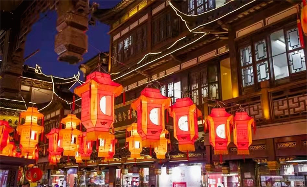 【網(wǎng)絡中國年·新春走基層】花燈璀璨賀新春 陜西各地年味濃_fororder_圖片5